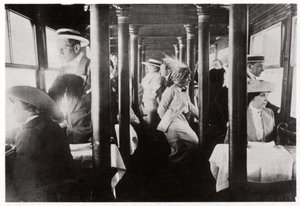 Film Company on Board Zeppelin LZ13 Hansa