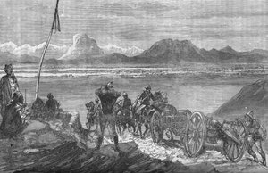 First Sight of Candahar, c. 1880 by Unbekannt