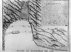 First drawings of Matanzas, 1680, 1920s by Unbekannt