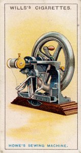 First lock-stitch sewing machine by Unbekannt
