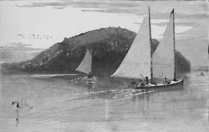 Fishing from a Sail-Boat