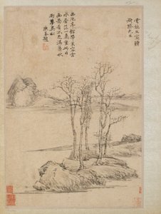 Five Trees on a Rocky Promontory
