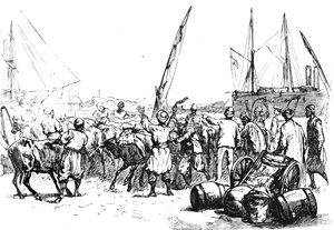 Food for the Troops: Landing Cattle at Port Said