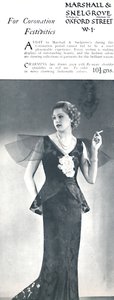 For Coronation Festivities - Marshall & Snelgrove, 1937