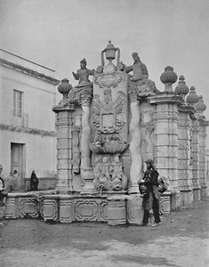 Fountain of the Falling Waters, City of Mexico