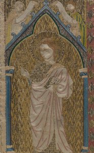 Fragment of an Orphrey, British, 13th Century