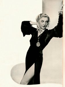 Frances Day in person: Booths Gin Brings Out The Best In Any Company, c1935