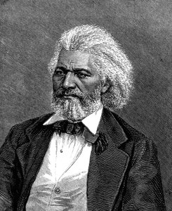 Frederick Douglass 1817-1895, American diplomat, abolitionist and writer by Unbekannt