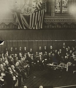 Freedom of the City of London Conferred on Theodore Roosevelt in the Guildhall, London