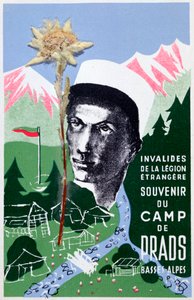 French Foreign Legion postcard