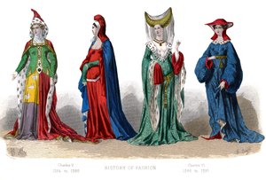 French Costume: Charles V, Charles VI