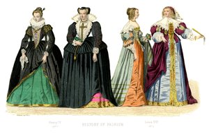 French Costume: Henry IV, Louis XIII