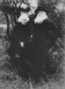 French Sculptor Auguste Rodin Photographed in the Park of His Villa at Meudon