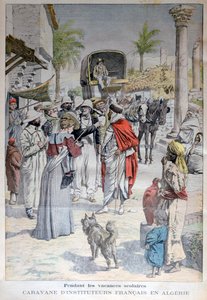 French Teachers Visiting Algeria During the School Holidays by Unbekannt