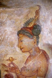 Ladies of Sigiriya, Sri Lanka (fresco)