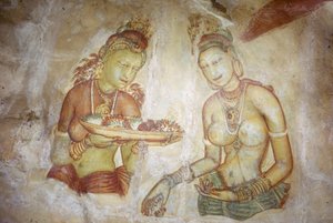 Ladies of Sigiriya, Sri Lanka (fresco)