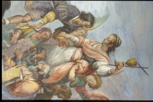 Frescoes in Palazzo Lomellino, Genoa, Liguria, Italy by Unbekannt