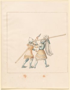 Freydal, The Book of Jousts and Tournament of Emperor Maximilian I: Combats (Plate 150) by Unbekannt