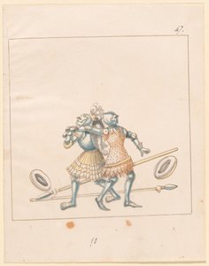 Freydal, The Book of Jousts and Tournament of Emperor Maximilian I: Combats... (Plate 152) by Unbekannt