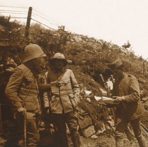 Front line towards Monastir, Serbia