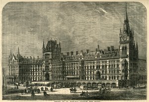 Front of St. Pancras Station and Hotel