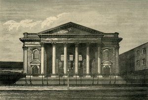 Front of the Metropolitan Tabernacle, c1878