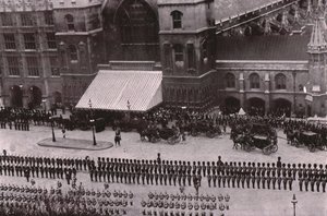 Funeral Procession of King Edward VII, London, 20 May 1910 by Unbekannt