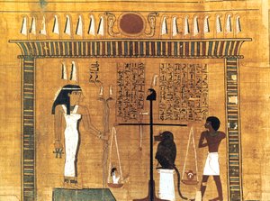 Funerary Papyrus, Ancient Egyptian, 18th Dynasty, 1550-1293 BC by Unbekannt