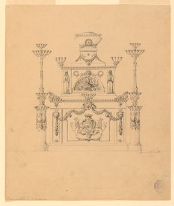 Furniture with Arms and Candelabra