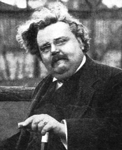 G.K. Chesterton, English Writer, Early 20th Century