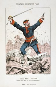 Garde Mobile - Officer, Siege of Paris