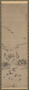 Geese Returning Home, 1500s by Unbekannt