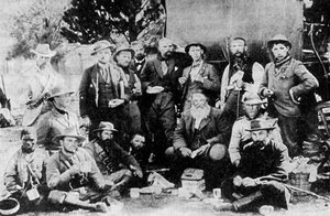 General Piet Joubert and Staff, Late 19th Century