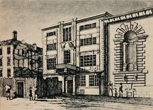 General Post Office - Showing Buildings Adjoining Lloyds Coffee House