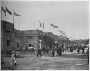 General View of the Palace of Engineering, British Empire Exhibition, Wembley, London
