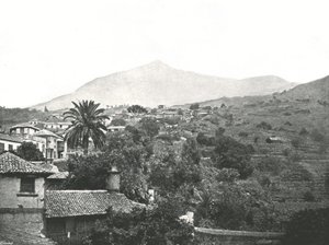 General View Showing the Peak, Tenerife, Canaries, Spain, 1895 by Unbekannt