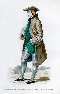 Gentleman in a hunting costume