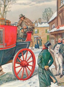 George Loveless 1797-1874 in Chains from Dorchester to a Prison, 1834