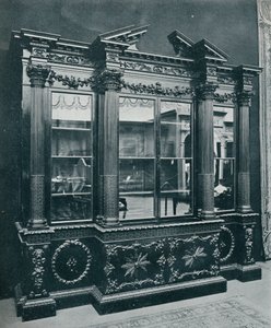 Georgian Cabinet, reproduced by permission of H.R.H. The Princess of Wales