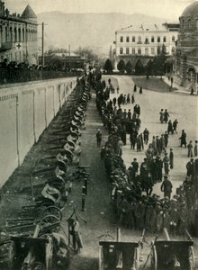 German Guns Captured by the Russian Army, First World War