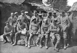 German prisoners of war, Ypres, Belgium