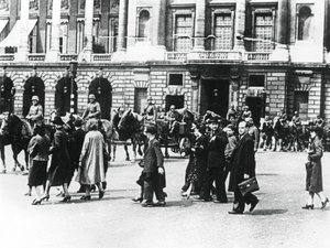 German Troops in Occupied Paris, June 1940