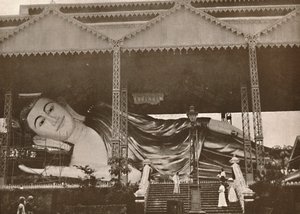 Gigantic Reclining Figure of Buddha, Pegu