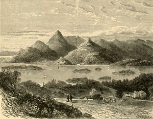 Glengariff Harbour and Bantry Bay from the Eccles Hotel by Unbekannt