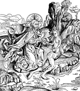 God Creating Eve from Adam