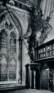Gog Gogmagog, One of the two City giants burnt in the London Guildhall fire by Unbekannt