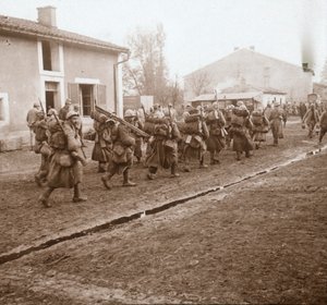 Going up the Line to Verdun, Northern France