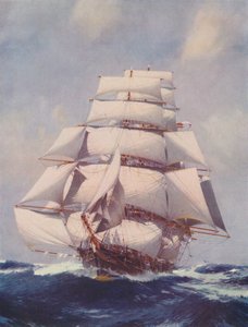 Gracefully Riding the Seas by Unbekannt