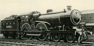 Great Eastern Type 4-4-0 in Special Livery for Royal Trains by Unbekannt