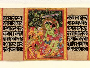 Green Tara Dispensing Boons to Ecstatic Devotees... Perfection of Wisdom by Unbekannt